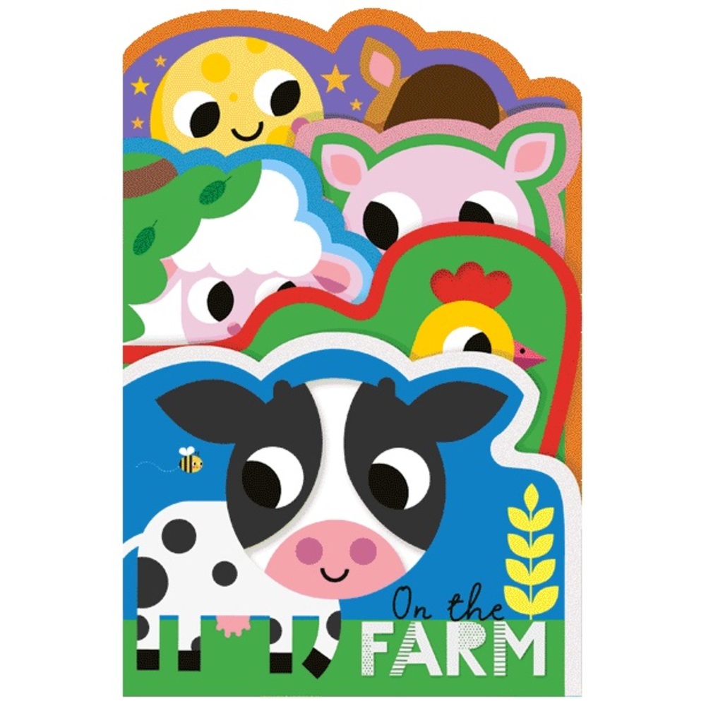 On The Farm Colourful Animal Sound Song Felt Material Book with Texture